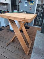Steigerhouten Inklapbare Statafel - Robuust, Ophalen, Gebruikt