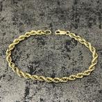 14k gouden rope armband zware schakel, Ophalen of Verzenden, Nieuw, Goud