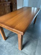 Eettafel Tafel patine eiken, Huis en Inrichting, Ophalen, 50 tot 100 cm, Zo goed als nieuw, 150 tot 200 cm