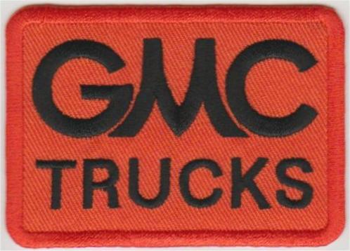 GMC Trucks stoffen opstrijk patch embleem #2, Verzamelen, Automerken, Motoren en Formule 1, Nieuw, Auto's, Verzenden