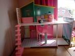 Houten (Barbie)poppenhuis Playtive, Kinderen en Baby's, Speelgoed | Poppenhuizen, Poppenhuis, Zo goed als nieuw, Ophalen