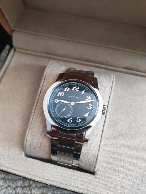 Baltic MR01 Blauw - nieuw(!), Sieraden, Tassen en Uiterlijk, Horloges | Heren, Nieuw, Overige merken, Staal, Staal, Ophalen of Verzenden