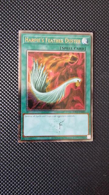 Harpie's Feather Duster - QCR promo kaart EDC1-EN001  beschikbaar voor biedingen