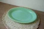 Vintage Fire King mintgroene schaal, Ophalen of Verzenden