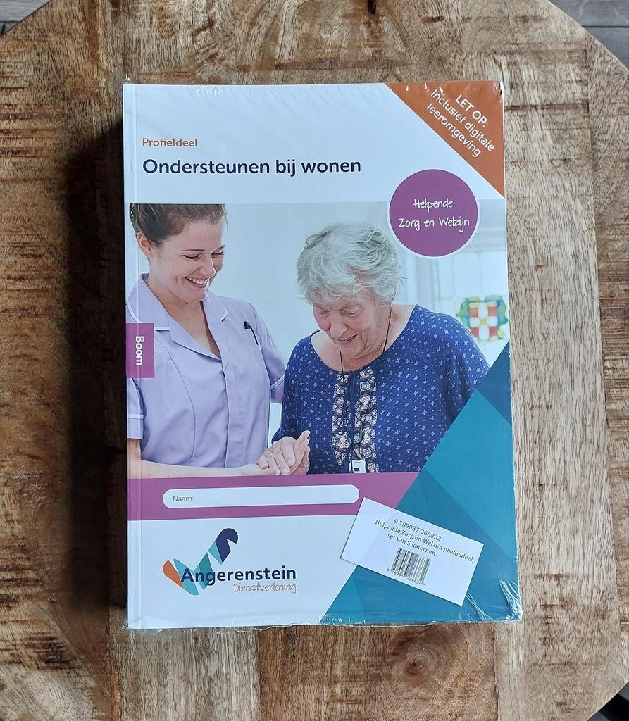 STUDIE BOEKEN  Helpende Zorg&Welzijn Niveau 2🙂, Boeken, Schoolboeken, Ophalen of Verzenden, Nieuw, Overige niveaus, Huishoudkunde of Verzorging