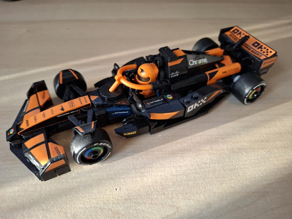 LEGO Speed Champions 77251 - McLaren F1 Team MCL38, Lego, Zo goed als nieuw, Compleet, Complete set