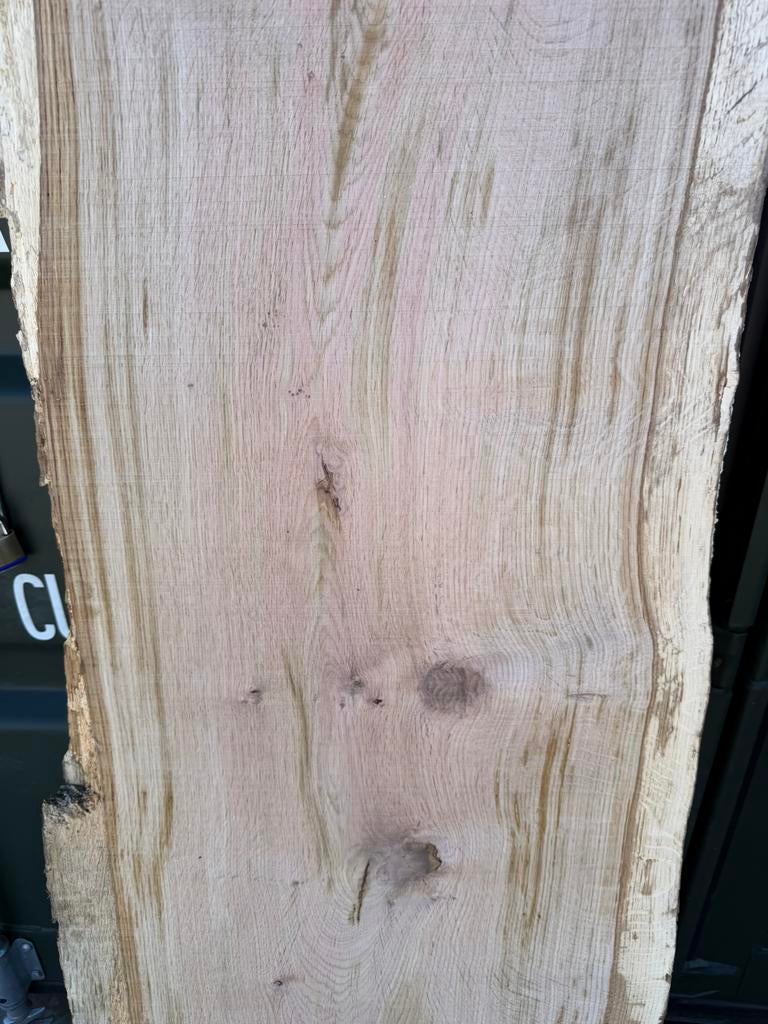 Mooi droog  eiken hout  230x50x3,5 cm, Ophalen, Zo goed als nieuw, 250 cm of meer, Planken