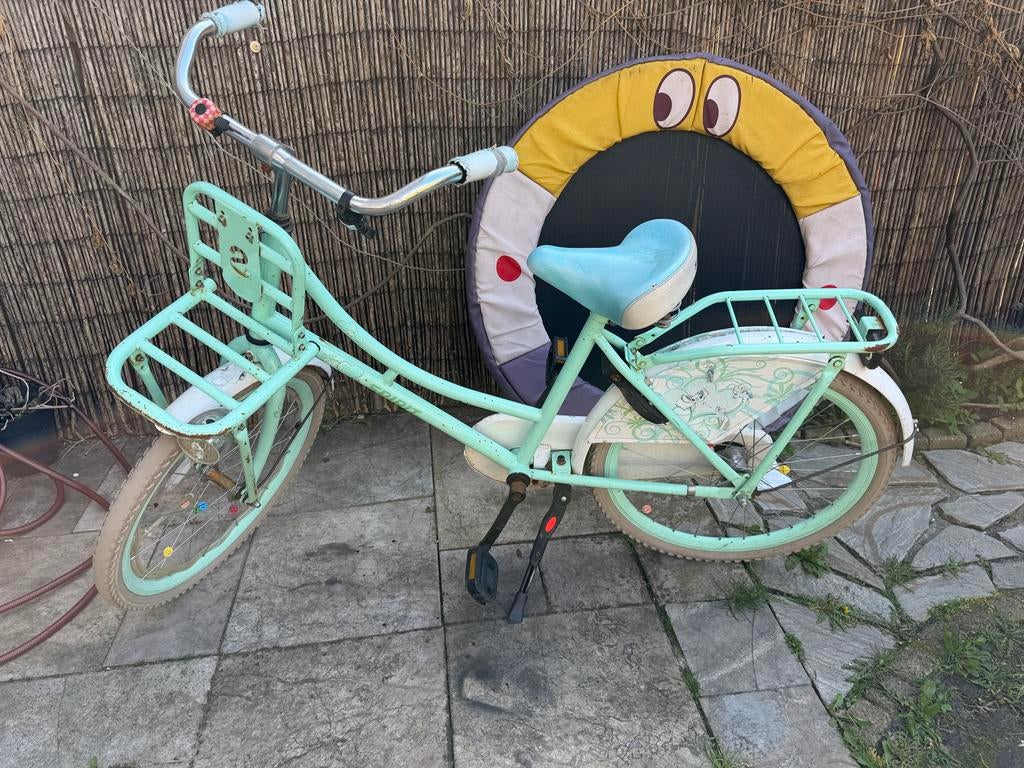 Meisjesfiets 22 inch - Gebruikt, Fietsen en Brommers, Fietsen | Meisjes, Ophalen, Gebruikt, 22 inch