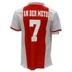 Andy van der Meijde gesigneerd AFC Ajax Retro Thuis Shirt, Soccersignings.nl, Shirt, Ophalen of Verzenden, Zo goed als nieuw