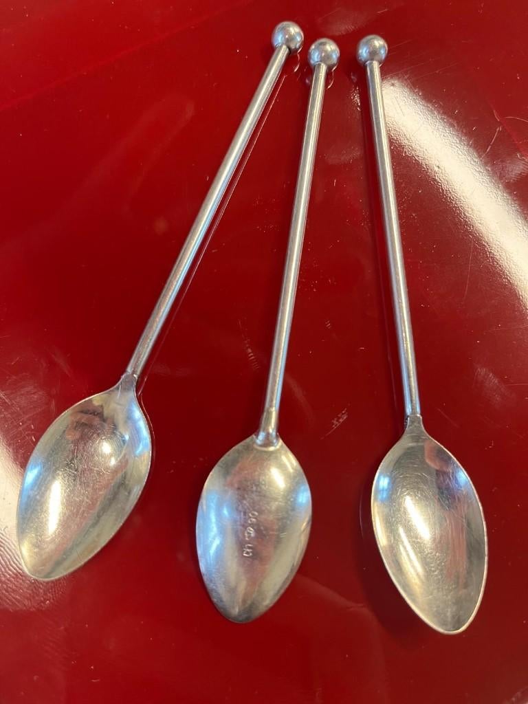 AH verzilverde lepeltjes (3x), Ophalen of Verzenden