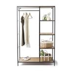 Open kast kledingkast vakkenkast, Ophalen, 100 tot 150 cm, Zo goed als nieuw, Metaal