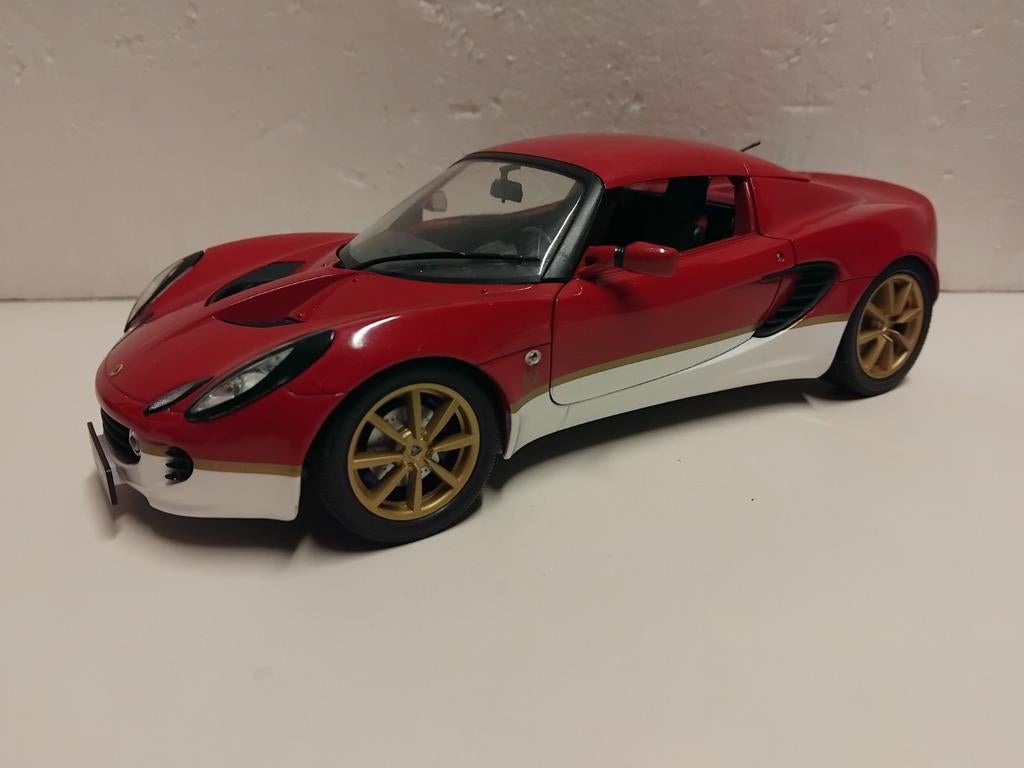 Lotus Elise 111 S rood JADI metal 1:18 nobox KRD, Ophalen of Verzenden, Zo goed als nieuw, Auto, Overige merken