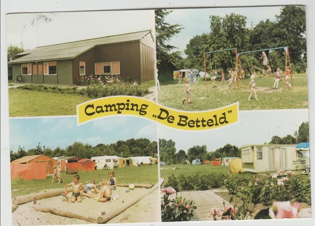 Zelhem Camping De Betteld  Zandbak Schommels Gelopen, Verzenden, 1960 tot 1980, Gelopen, Gelderland