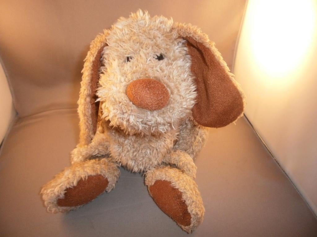 happy horse hond Erik/Eric harig bruin 30 cm jaar 2000 en, Happy Horse, Wasbaar, Zo goed als nieuw, Middelgroot (20 tot 80 cm)