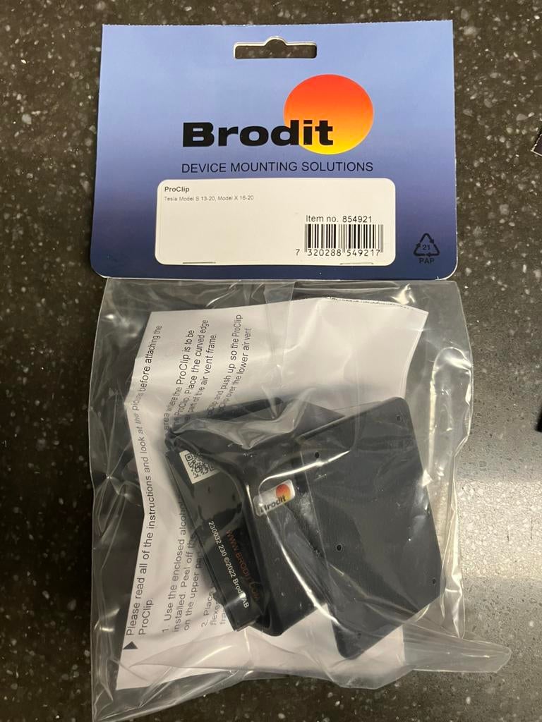 Brodit telefoon montage 854921, Ophalen of Verzenden, Nieuw