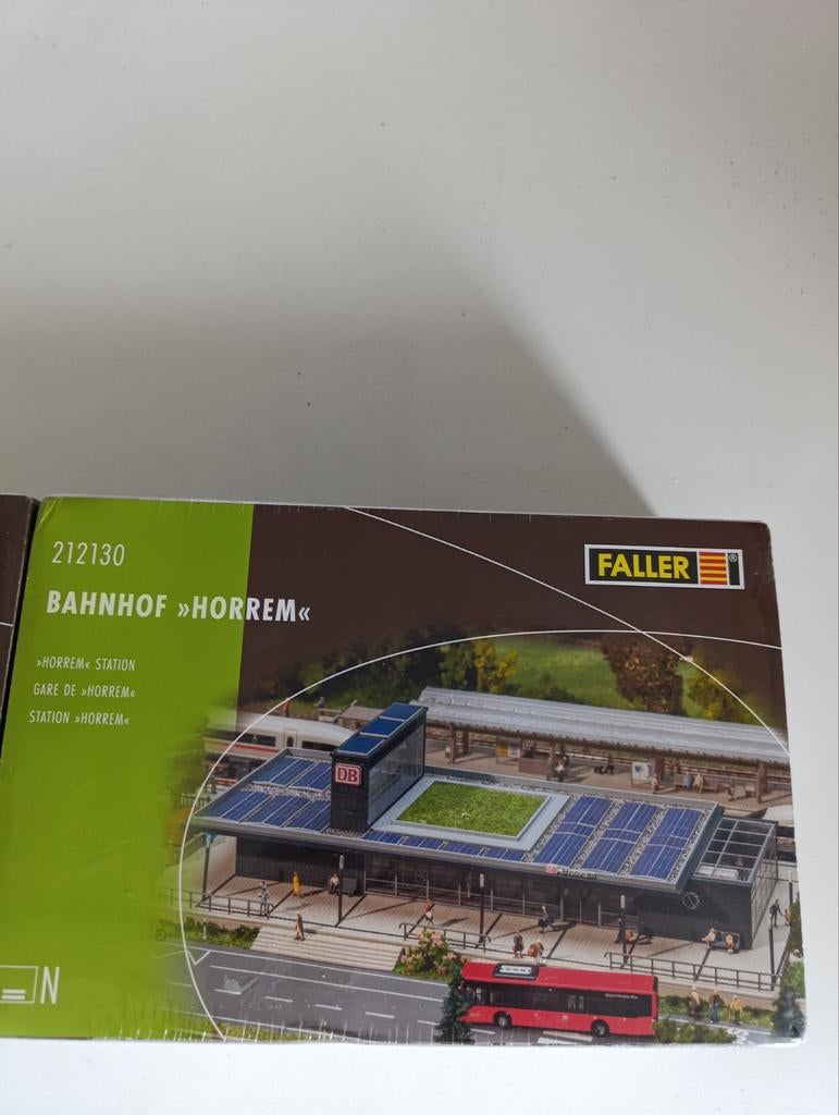 Faller Station Horrem en ICE-Perron (Nieuw), Ophalen of Verzenden