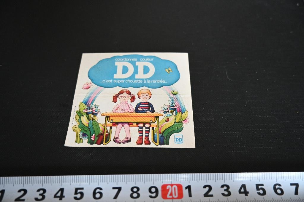 sticker Coordonnés couleur DD, Verzamelen, Stickers, Zo goed als nieuw, Ophalen