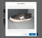 Superga gympen sneakers maat 40 Python motief, Zwart, Ophalen of Verzenden, Sneakers of Gympen, Gedragen