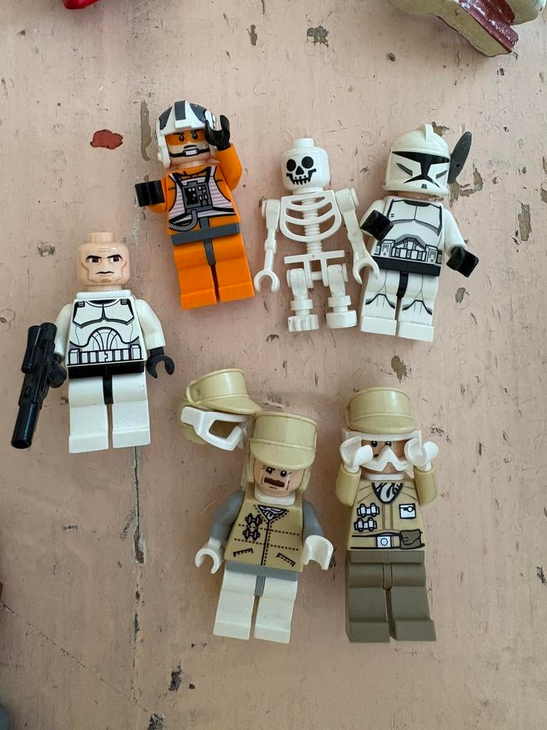 Hoth rebellen en troopers star wars lego, Ophalen of Verzenden, Gebruikt, Actiefiguurtje