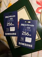2x Samsung PRO Ultimate MicroSDXC 256GB met SD-adapter, Ophalen, Nieuw, Samsung, Smartphone