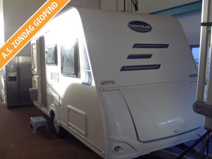 Caravelair Alba 390, Caravans en Kamperen, Caravans, Bedrijf, tot en met 3, 750 - 1000 kg, Treinzit, Caravelair, Dwarsbed, Overige typen