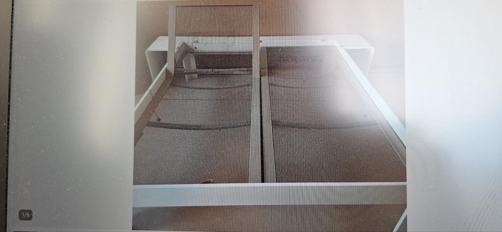 Auping Auronde wit 160*200*35, Ophalen, Wit, Tweepersoons, 200 cm