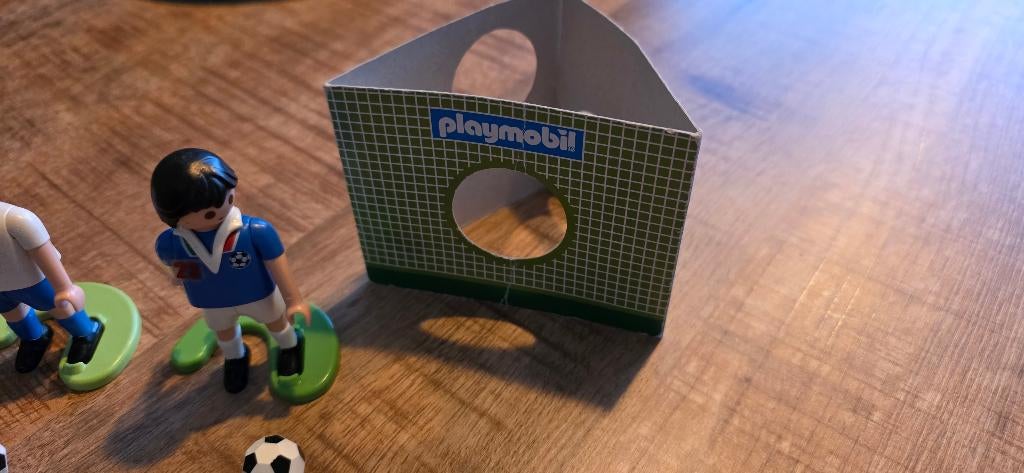 playmobil voetbal set, Ophalen of Verzenden, Gebruikt