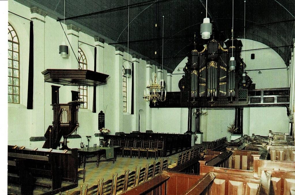 Dalen, interieur Kerk, Ophalen of Verzenden, Ongelopen, Drenthe