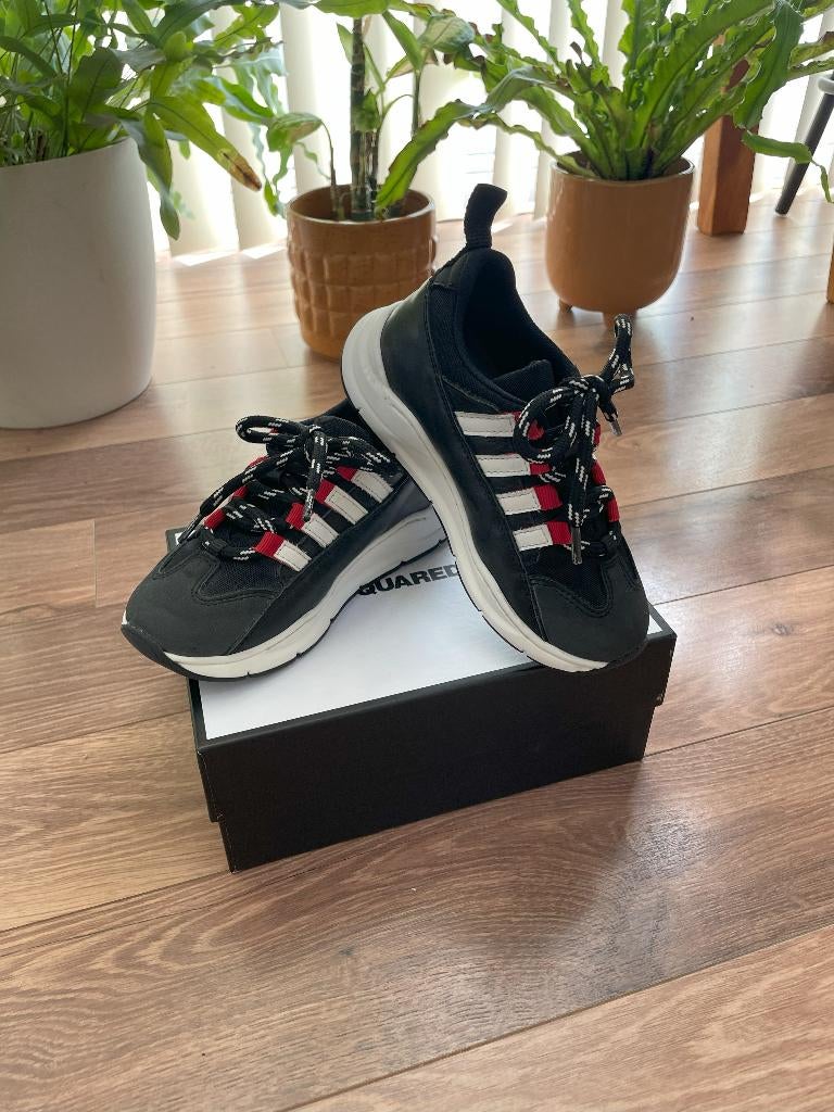 Dsquared sneaker runner stripes (kids), Kinderen en Baby's, Jongen of Meisje, Ophalen of Verzenden, Zo goed als nieuw, Dsquared2