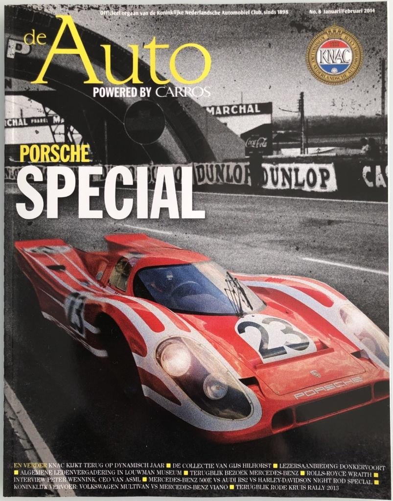 Carros Porsche Special jaar 2014 NIEUW, Auto diversen, Handleidingen en Instructieboekjes, Ophalen