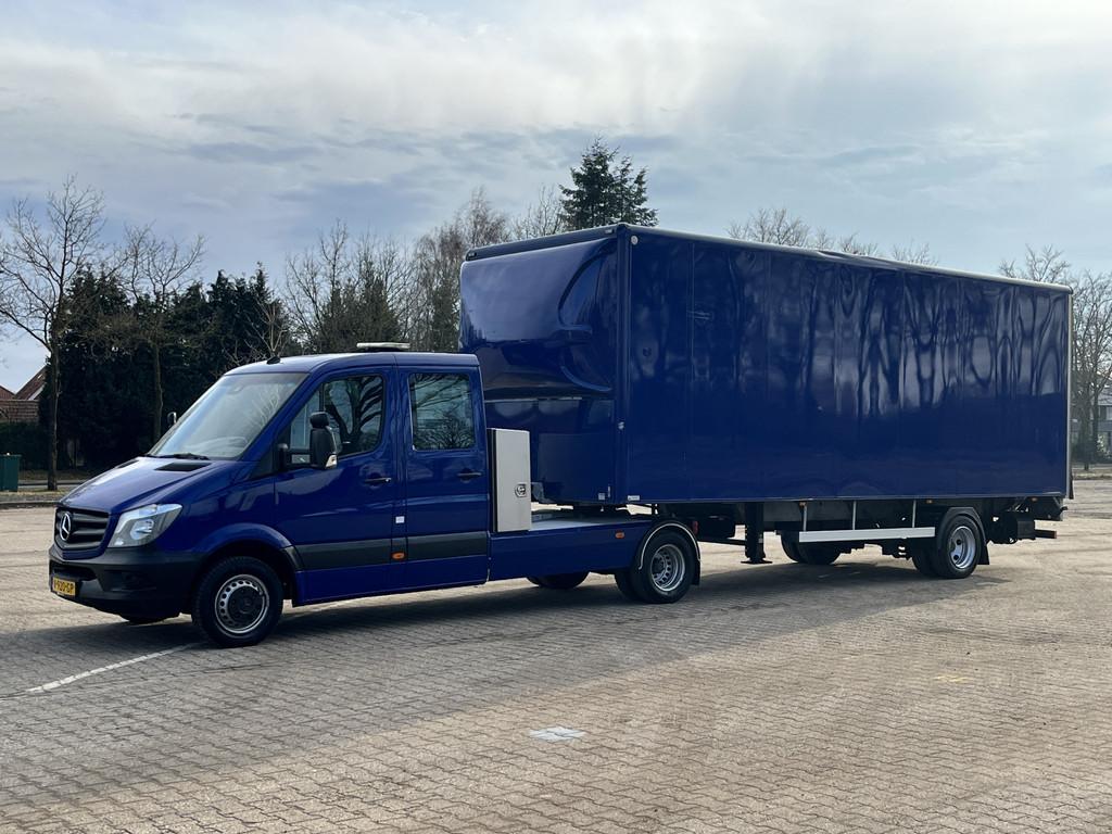 Mercedes-Benz Sprinter 519 3.0 CDI 432 DC Be combi Be trekke, Auto's, Gebruikt, 190 pk, Blauw, 2987 cc
