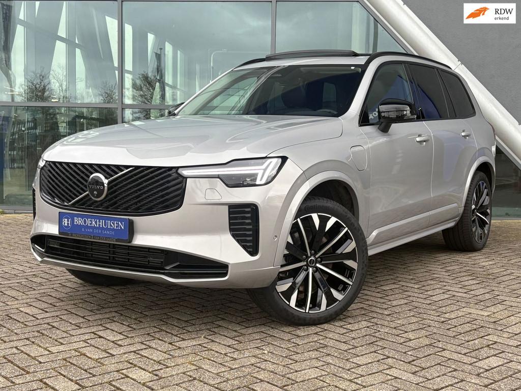Volvo XC90 2.0 T8 Plug-in hybrid AWD Ultra Dark 455pk Luchtv, Gebruikt, Zwart, 4 cilinders, 1969 cc