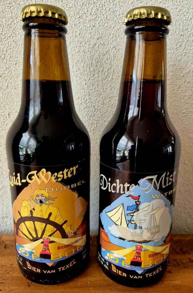 2006 volle oude 25 cl flessen bier TEXEL brouwerij DE BOEI, Ophalen of Verzenden, Zo goed als nieuw, Flesje(s), Overige merken