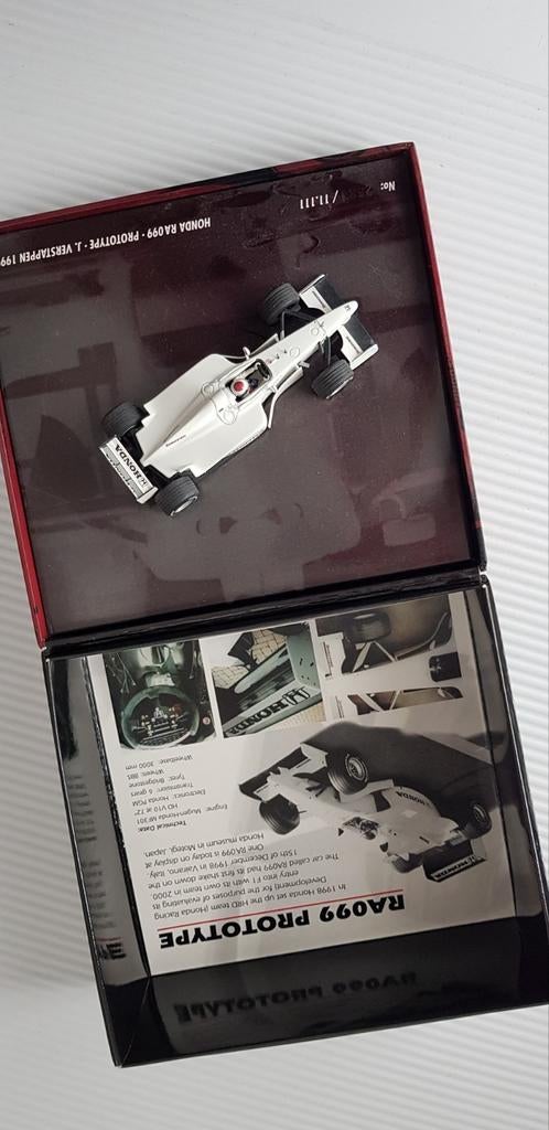 Honda RA099 Prototype Jos Verstappen 1:24 Limited Edition, Ophalen of Verzenden, Zo goed als nieuw, Auto, Overige merken