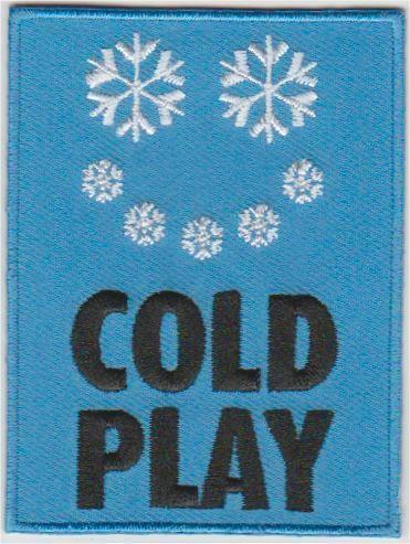 Coldplay stoffen opstrijk patch embleem, Verzamelen, Muziek, Artiesten en Beroemdheden, Nieuw, Kleding, Ophalen of Verzenden