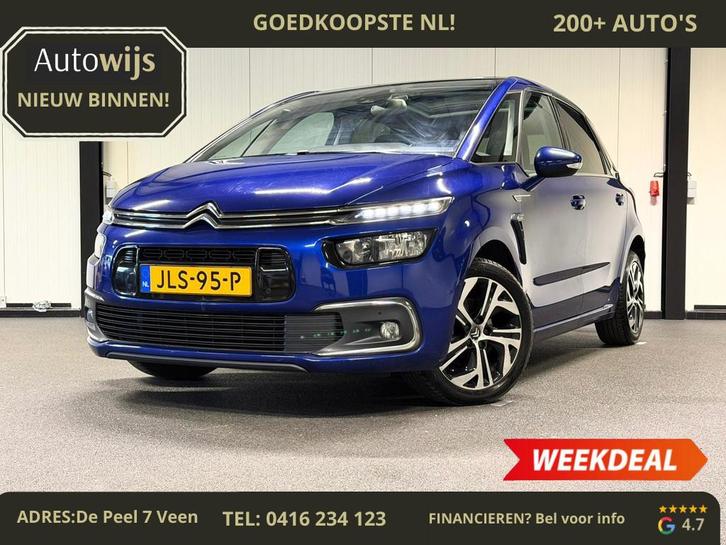 Citroen C4 SPACETOURER 1.2 PureTech Selection|CAMERA|D-RIEM, Auto's, Citroën, Bedrijf, Te koop, C4, ABS, Achteruitrijcamera, Airbags