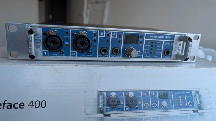 RME Fireface 400 Audio Interface – Boxed – Excellent, Muziek en Instrumenten, Overige Muziek en Instrumenten, Ophalen of Verzenden
