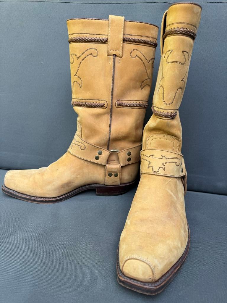 Sendra Laarzen Maat 45 - Stoere Cowboy Boots, Kleding | Heren, Ophalen of Verzenden, Gedragen, Bruin, Boots
