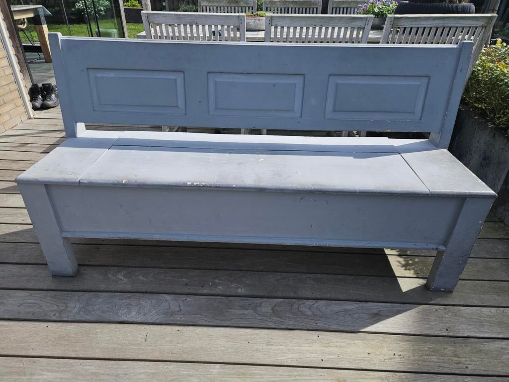 Klapbank, klepbank met opbergruimte 170cm breed, Huis en Inrichting, Ophalen