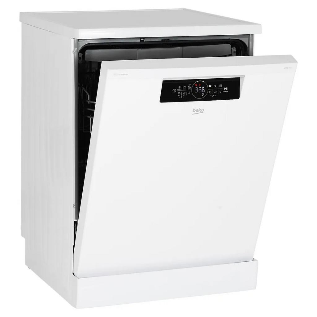 Beko BDFN36641WD Vrijstaande Vaatwasser - Z.G.A.N., Ophalen, Zo goed als nieuw, Vrijstaand, Kort programma