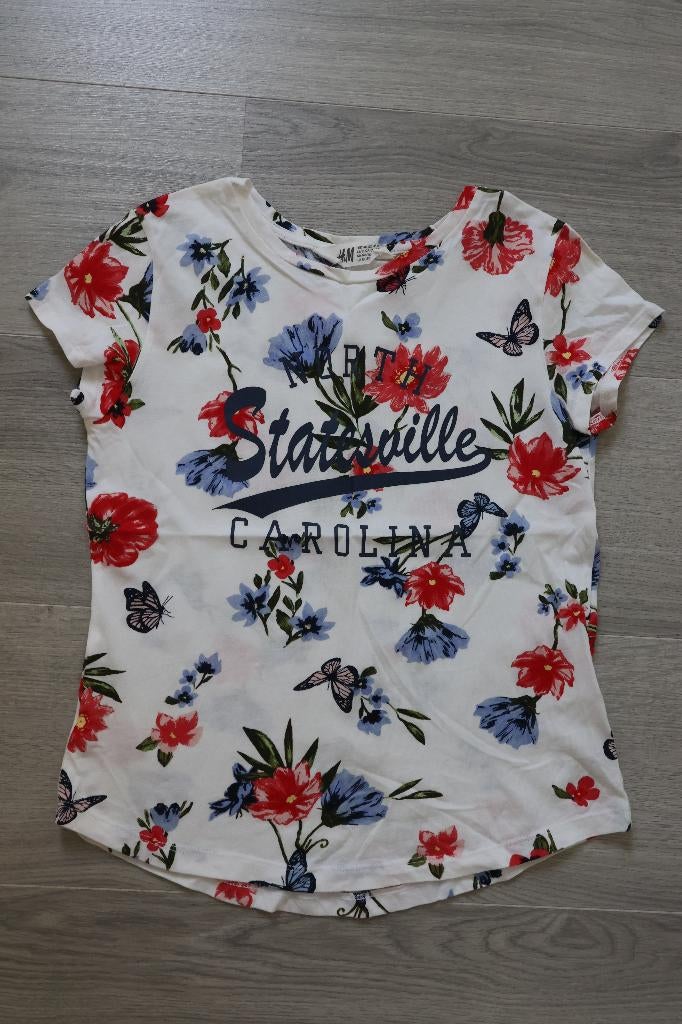 Nieuw H&M shirtje 146 152, Kinderen en Baby's, Kinderkleding | Maat 152, Meisje, H&M, Nieuw, Ophalen of Verzenden