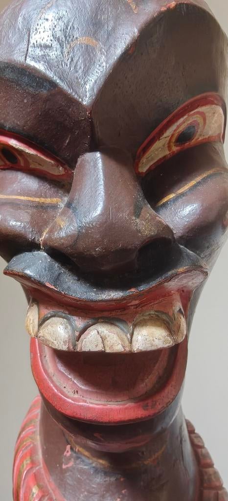 Balinese spleetdrum KulKul met originele stok!, Ophalen