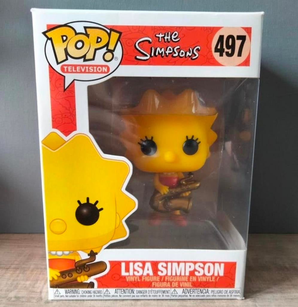497 Lisa Simpson The Simpsons Funko Pop, Verzamelen, Poppetjes en Figuurtjes, Ophalen of Verzenden, Zo goed als nieuw