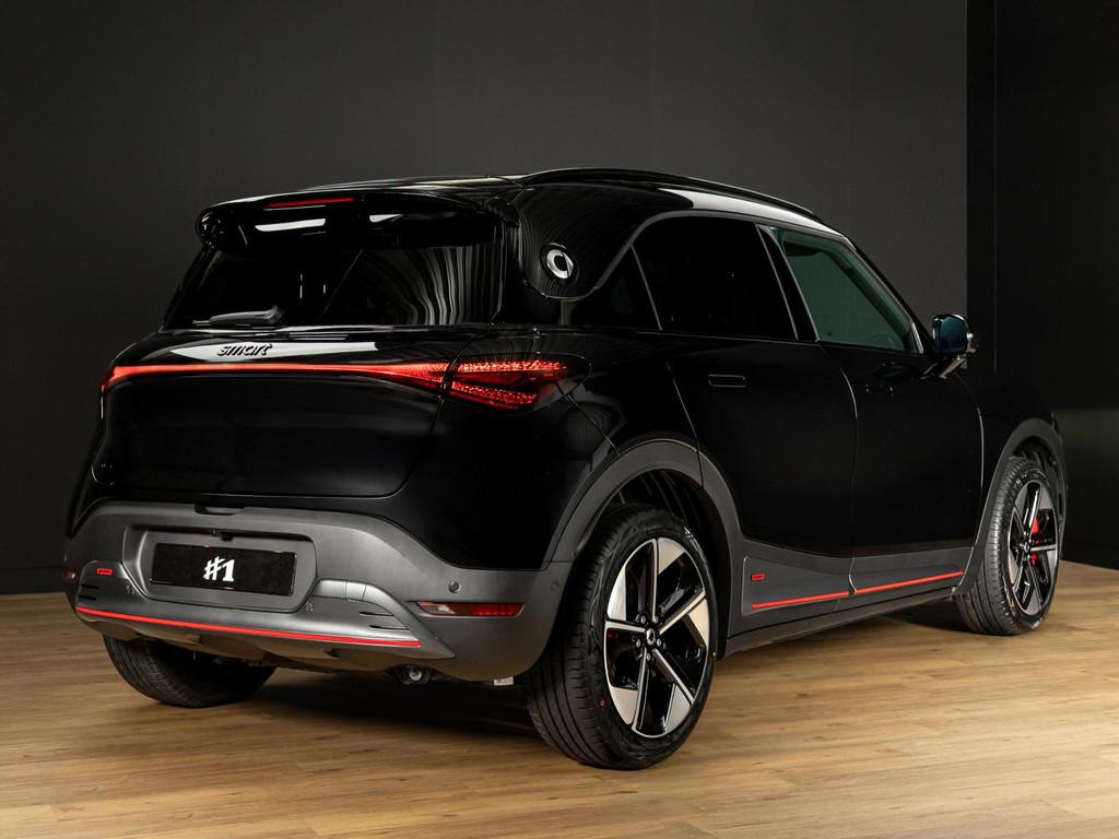 smart #1 BRABUS 66 kWh, Auto's, Smart, Automaat, 428 pk, Alcantara, Zwart