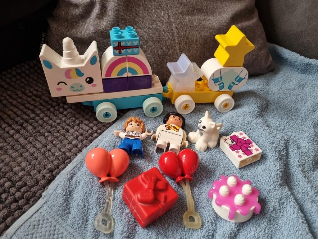 Duplo eenhoorn setje, Ophalen of Verzenden, Duplo