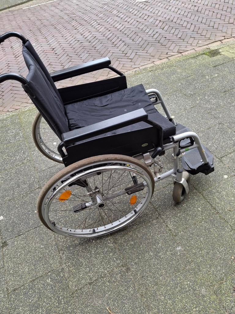 Rolstoel, Diversen, Rolstoelen, Ophalen, Inklapbaar, Gebruikt, Duwrolstoel