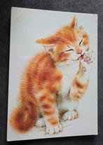 Rood wit katje wast pootje, Verzenden, 1980 tot heden, Ongelopen, Hond of Kat