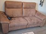 Elektrische bank bruin, Huis en Inrichting, Banken | Bankstellen, Ophalen, 250 tot 300 cm, Gebruikt, Minder dan 75 cm