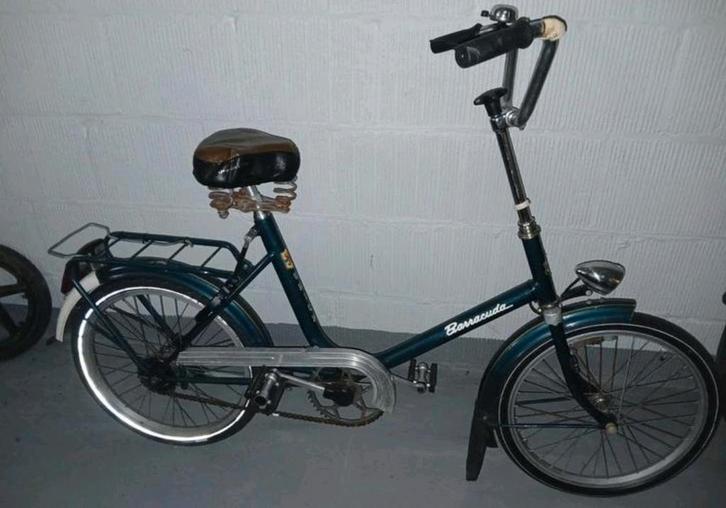 Barracuda fiets/vintage/collectors item, Fietsen en Brommers, Fietsen | Vouwfietsen, Gebruikt, Dames, Overige merken, 20 inch of meer