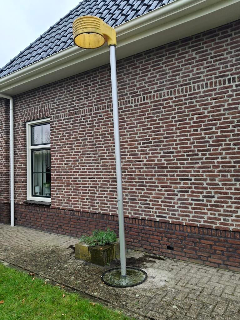 Korfbalpaal aluminium  2 delig  deelbaar, Sport en Fitness, Korfbal, Ophalen, Korf of Paal